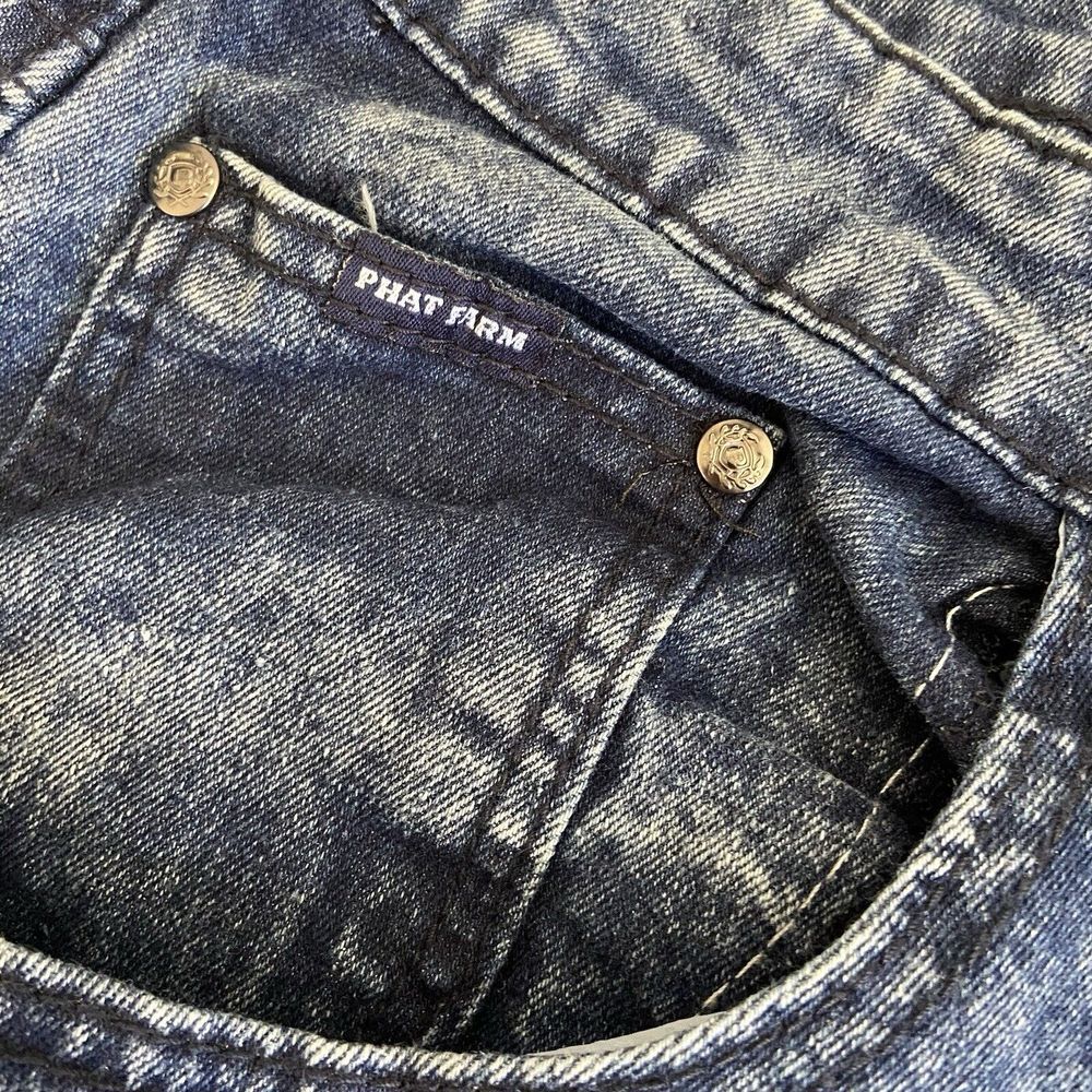 Vintage Phat Farm Baggy Jeans Men's 44x31 Rap Hip Hop… - Gem